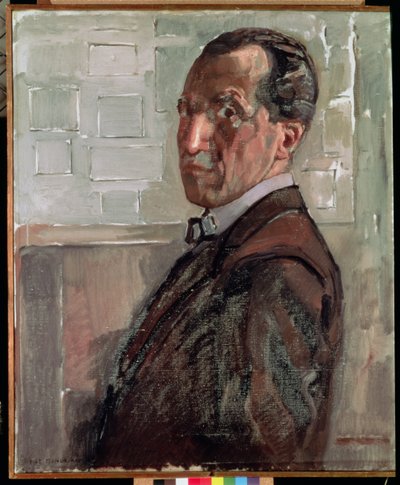 Self Portrait, 1918 by Piet Mondrian